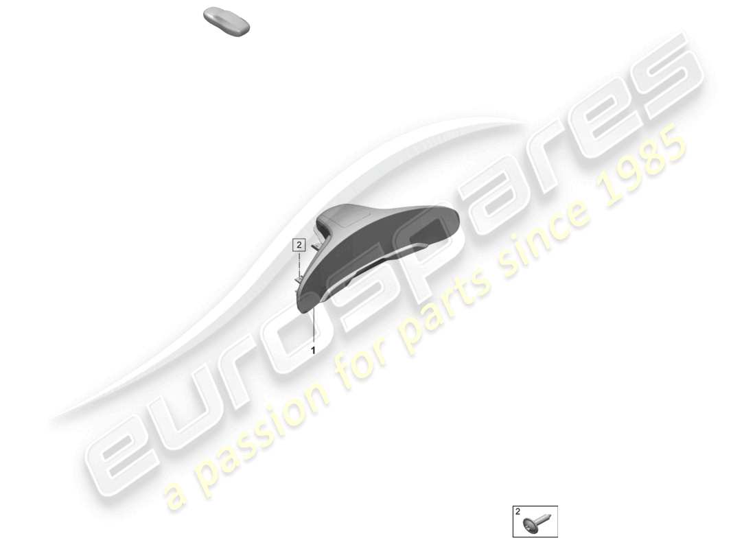 porsche 2026 (taycan 9j1-2) combi-instrument part diagram