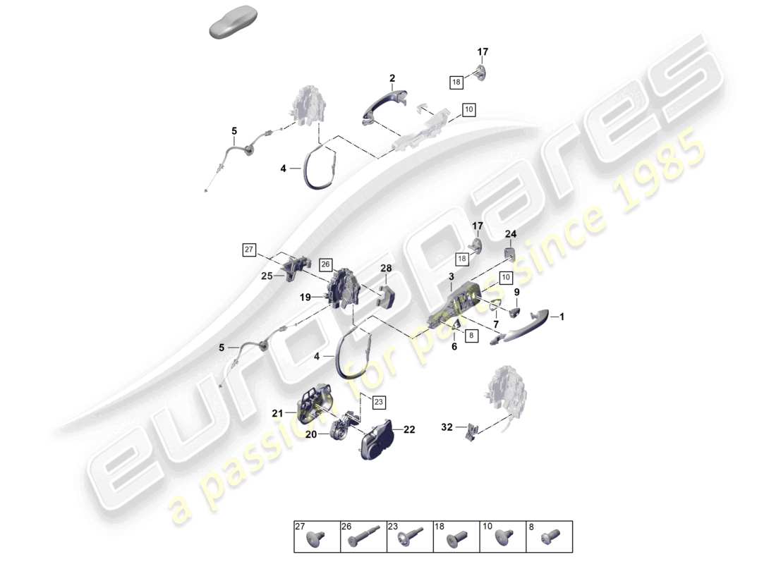 part diagram containing part number wht003688