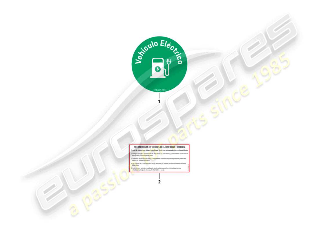 porsche 2024 (macan-e) data plate chile auxiliary heater part diagram