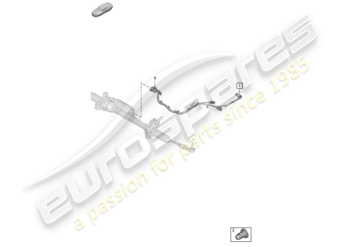 part diagram containing part number pae803899