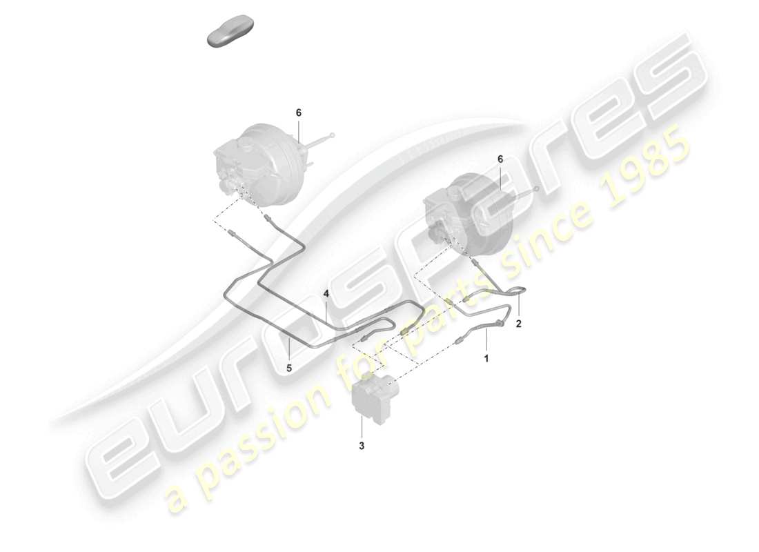 porsche 2022 (992-1 gt3/rs/st) brake pipe from hydro unit to coolant expansion tank part diagram