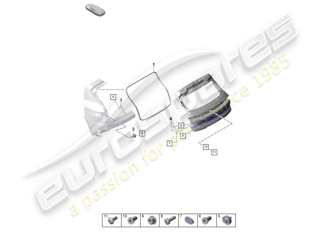 part diagram containing part number 9y0829733f
