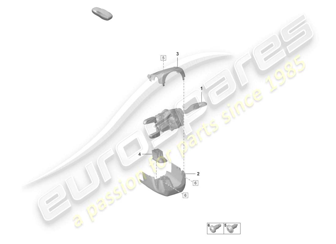 part diagram containing part number 992858565a og6