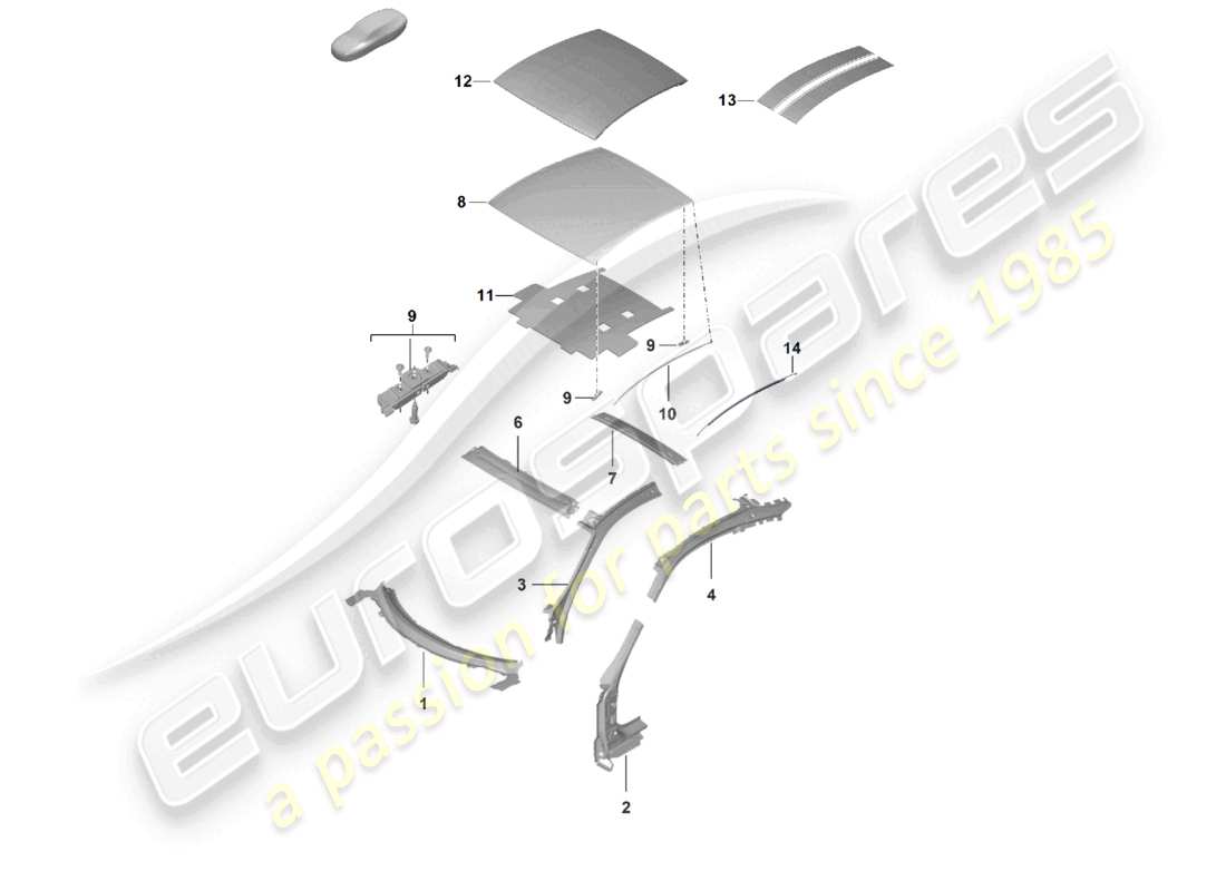 part diagram containing part number 992817544