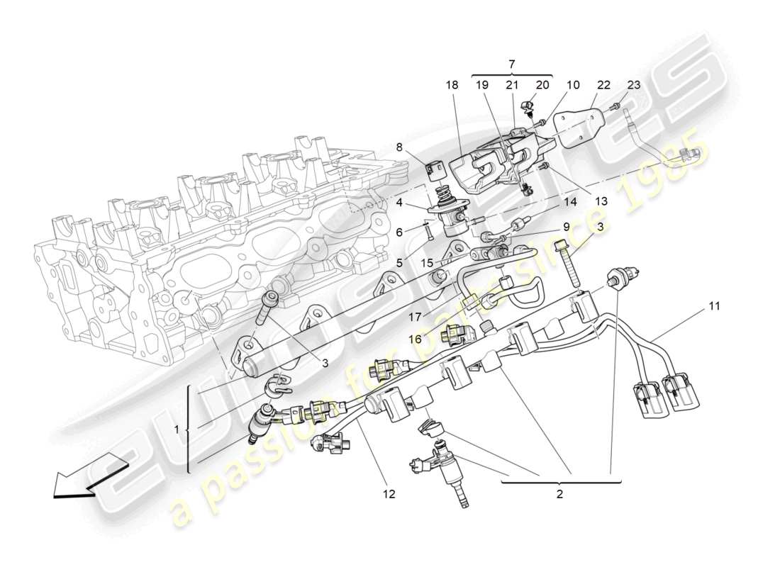 part diagram containing part number 309160