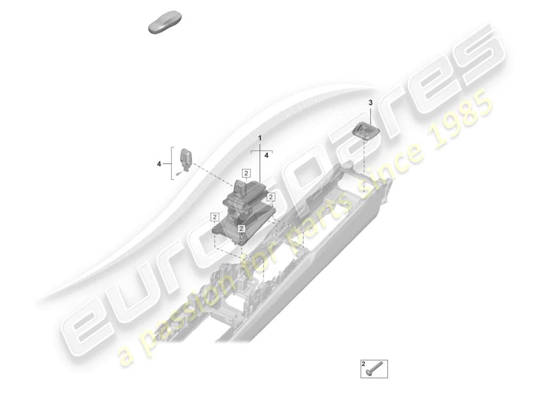 VIEW PARTS DIAGRAMS FROM THE PORSCHE 992 PARTS CATALOGUE a part diagram from the porsche 992 parts catalogue