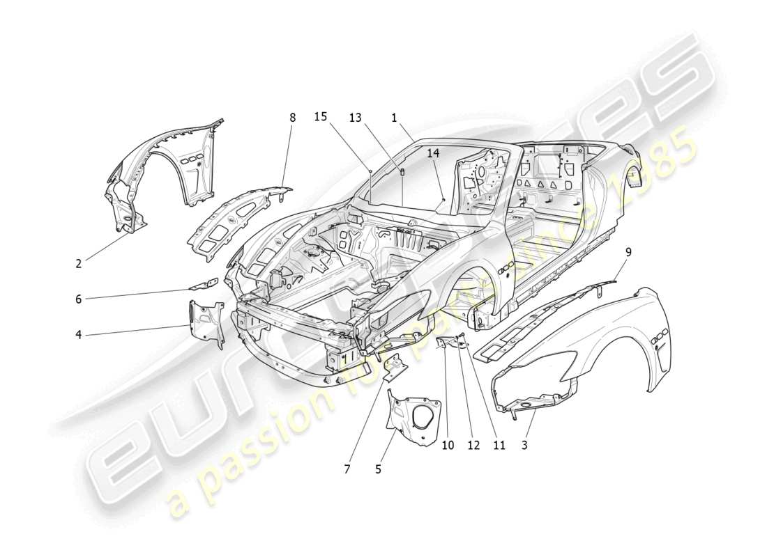 part diagram containing part number 980145503