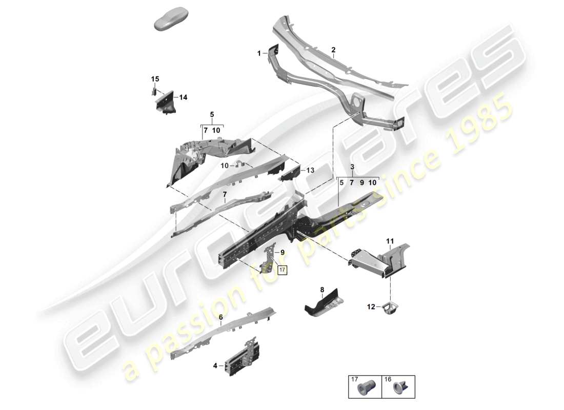 part diagram containing part number 971804222aygrv
