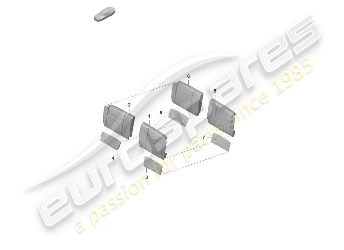 a part diagram from the Porsche 2026 (992-2) parts catalogue