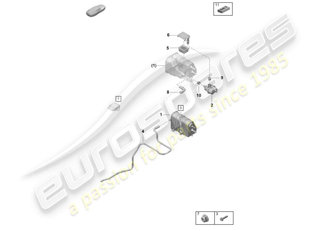 part diagram containing part number 982201801b