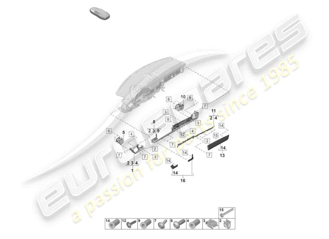 part diagram containing part number 971858860b v08