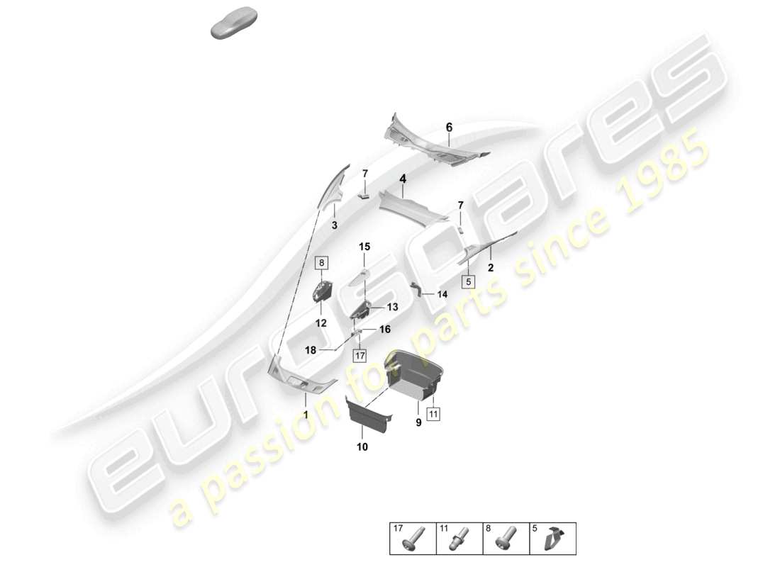 part diagram containing part number pad863721 ay1