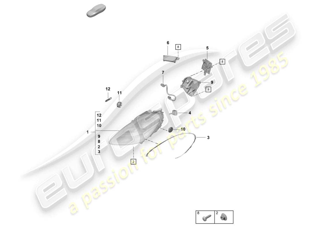 part diagram containing part number 99963107290