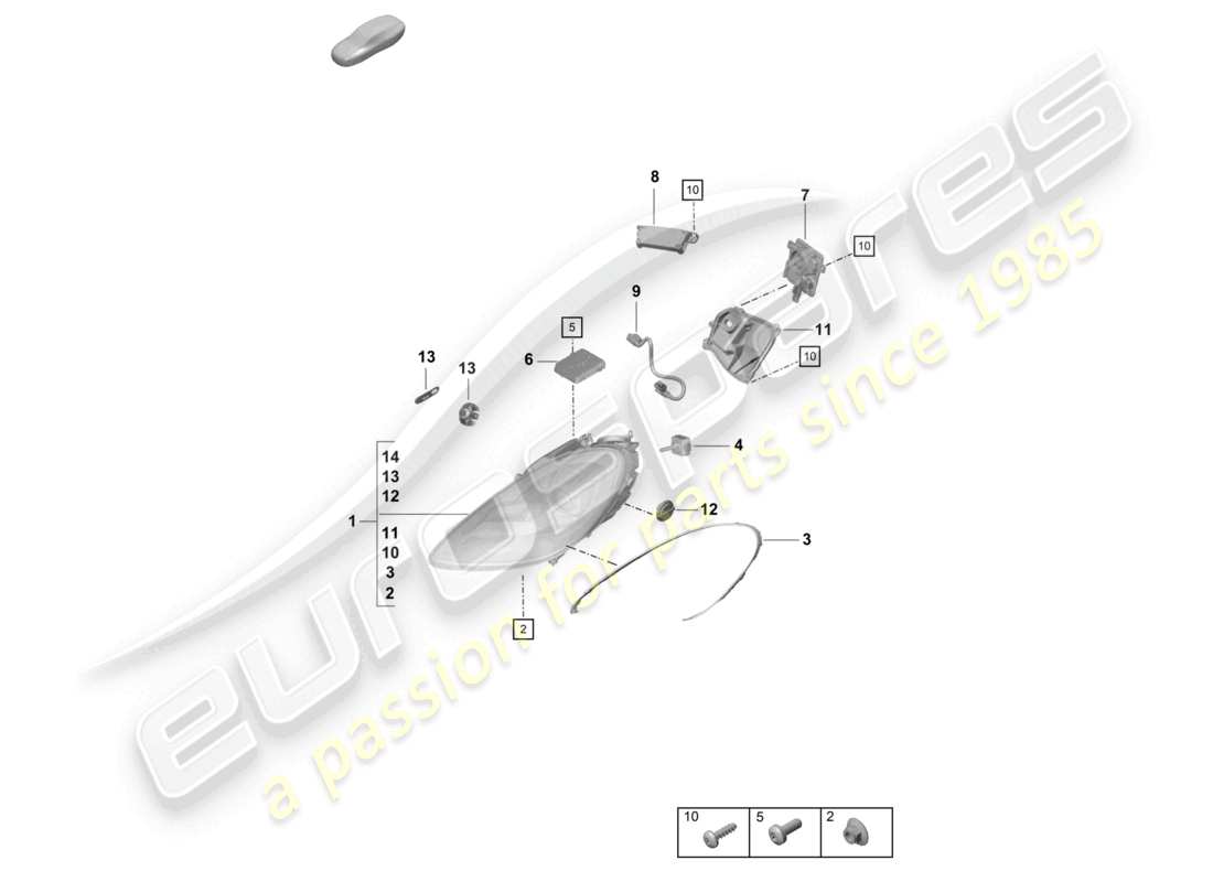 part diagram containing part number 982941078