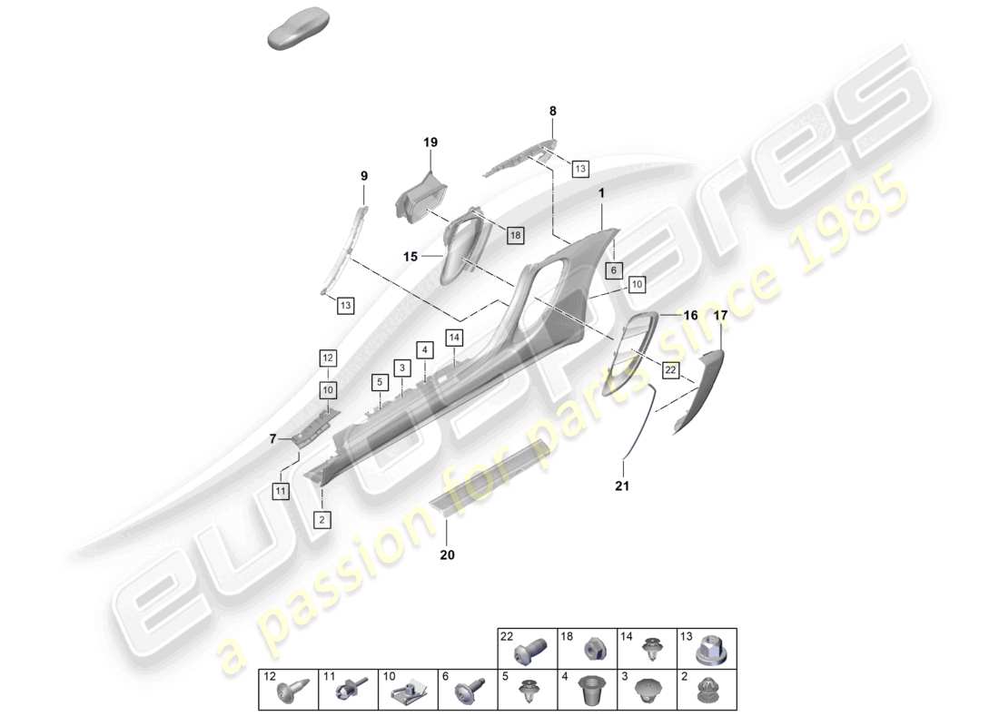 part diagram containing part number 98150459700