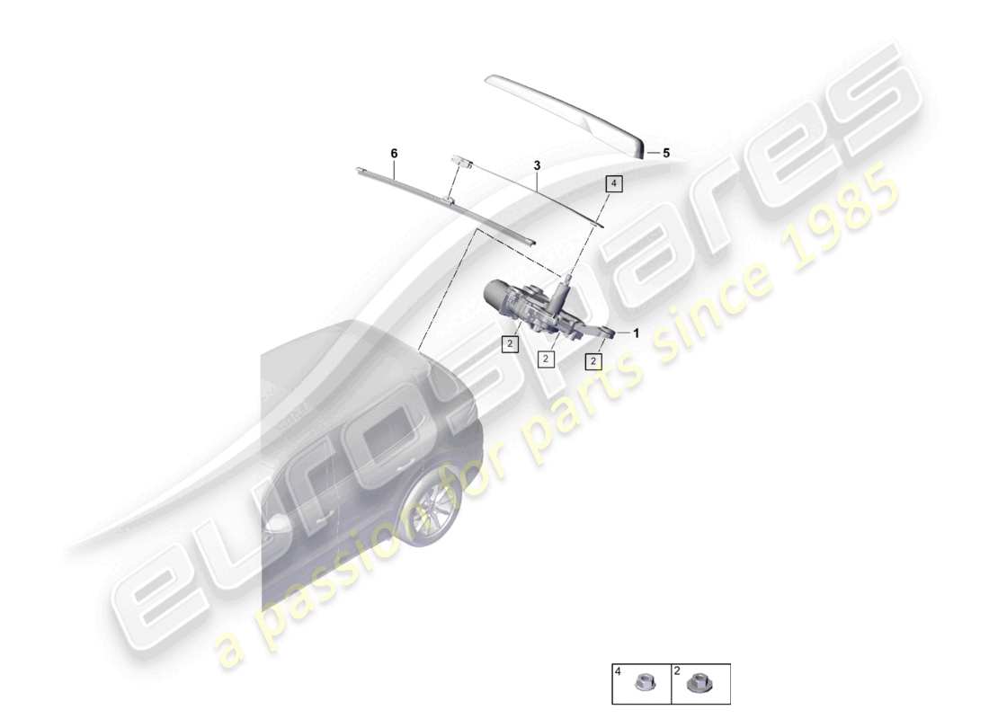part diagram containing part number 974955427b