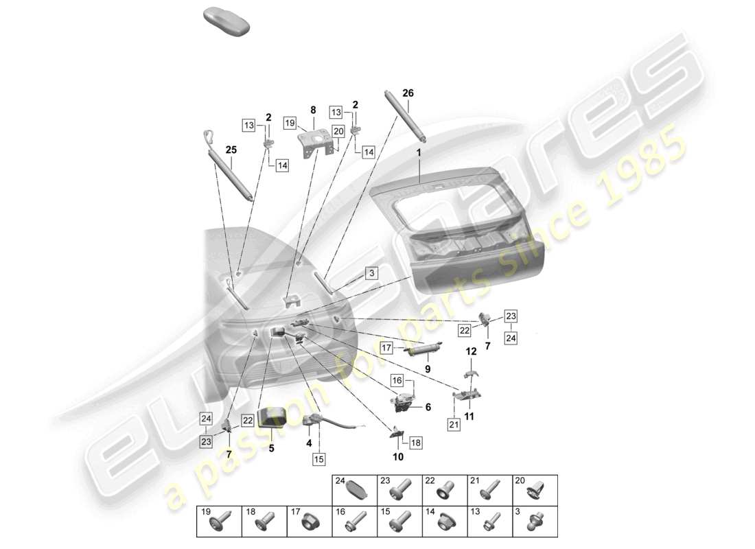 part diagram containing part number paf827417 9b9