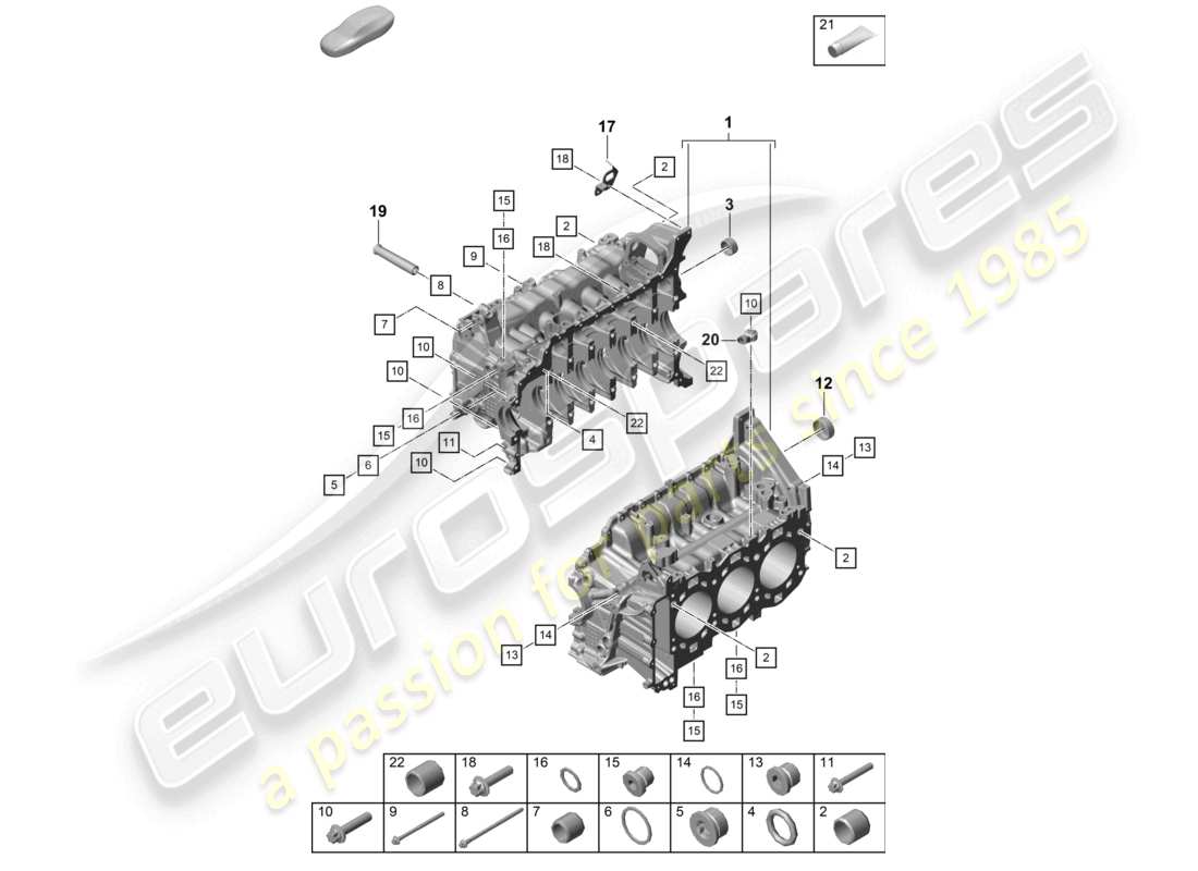 part diagram containing part number 0pb101042a