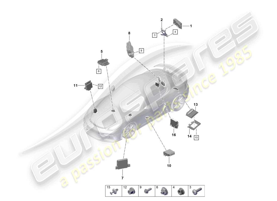 part diagram containing part number 99161802504