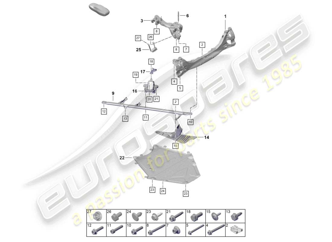part diagram containing part number 992616571b