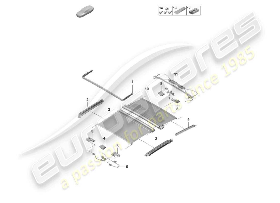 part diagram containing part number 971877306 ou1