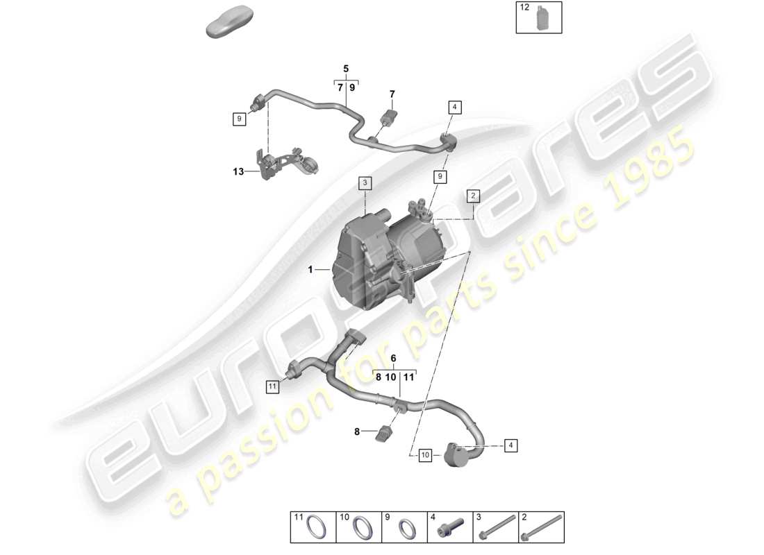 part diagram containing part number 992260701a