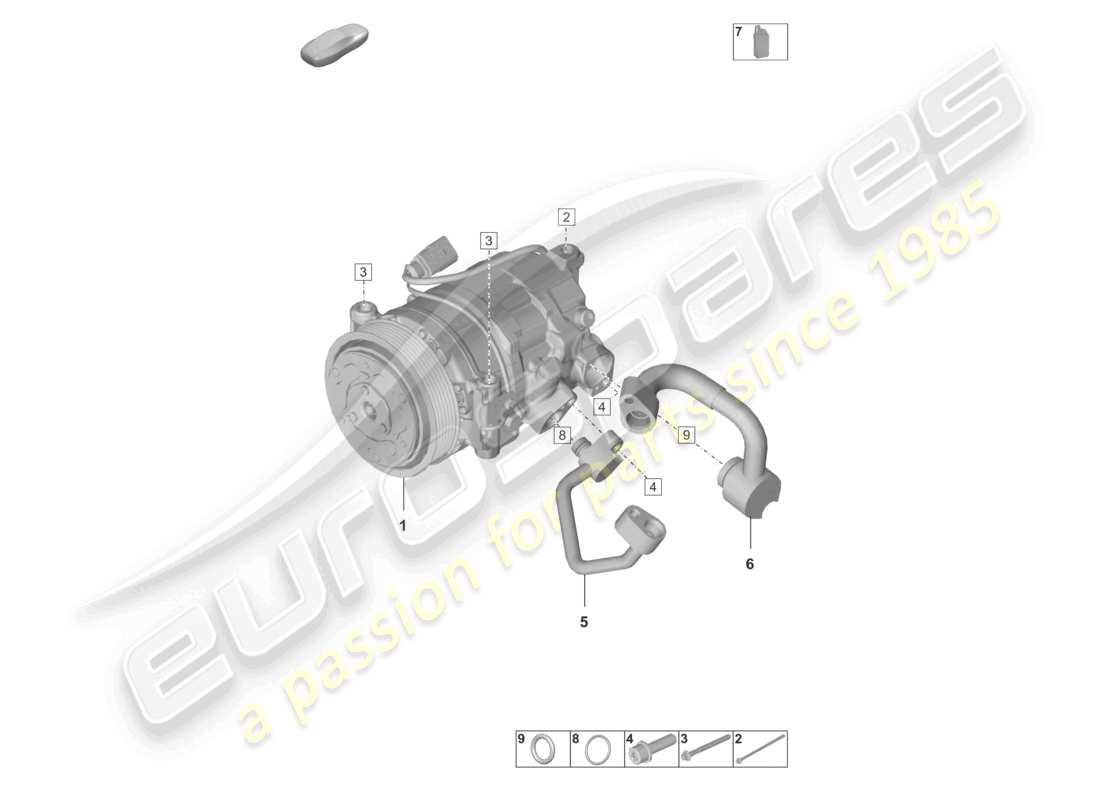 part diagram containing part number 992260350a