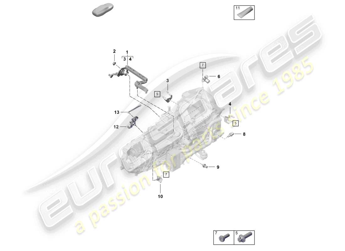 part diagram containing part number 98142406602