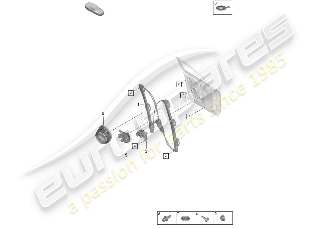 part diagram containing part number 95895980200