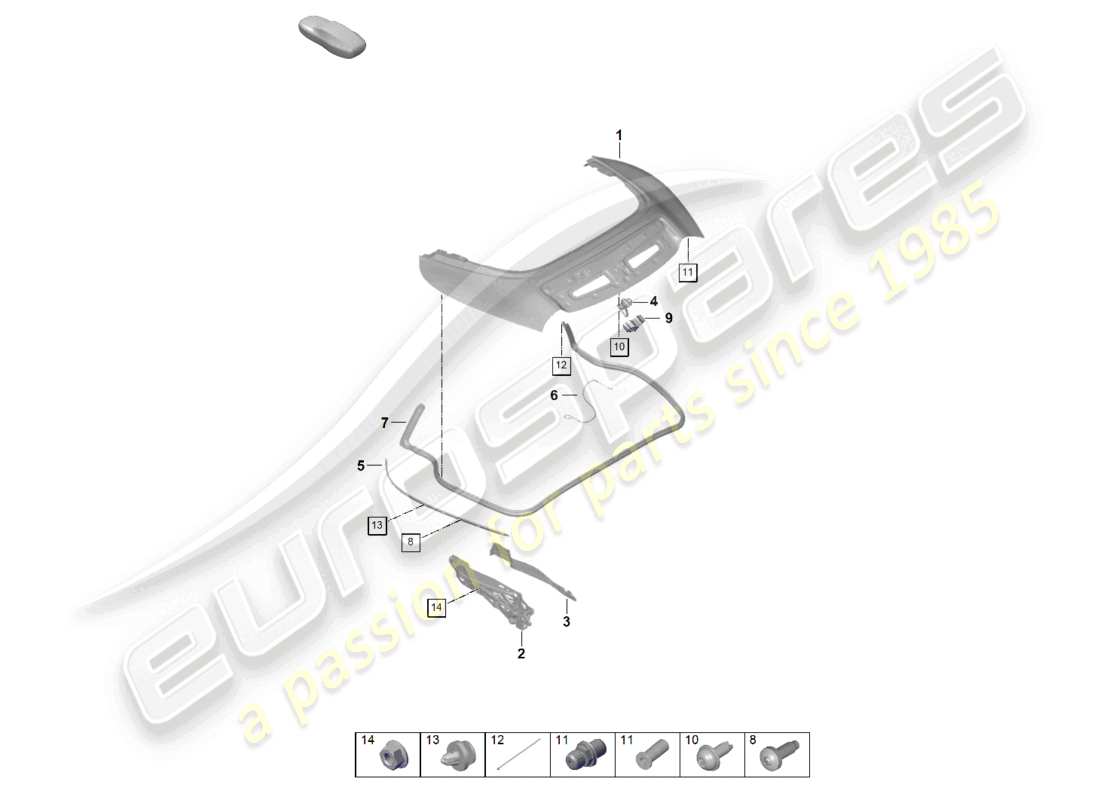 part diagram containing part number 992827025cygrv