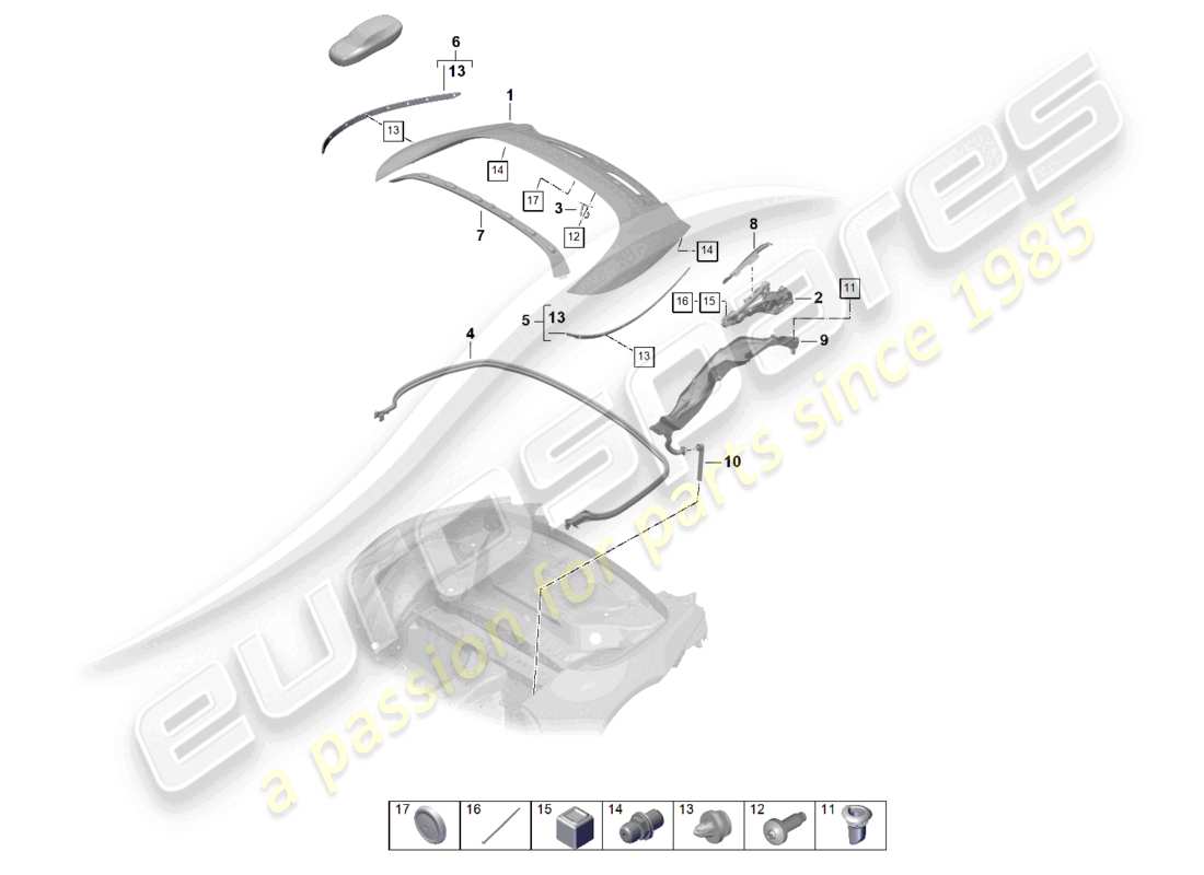 part diagram containing part number 992839069a