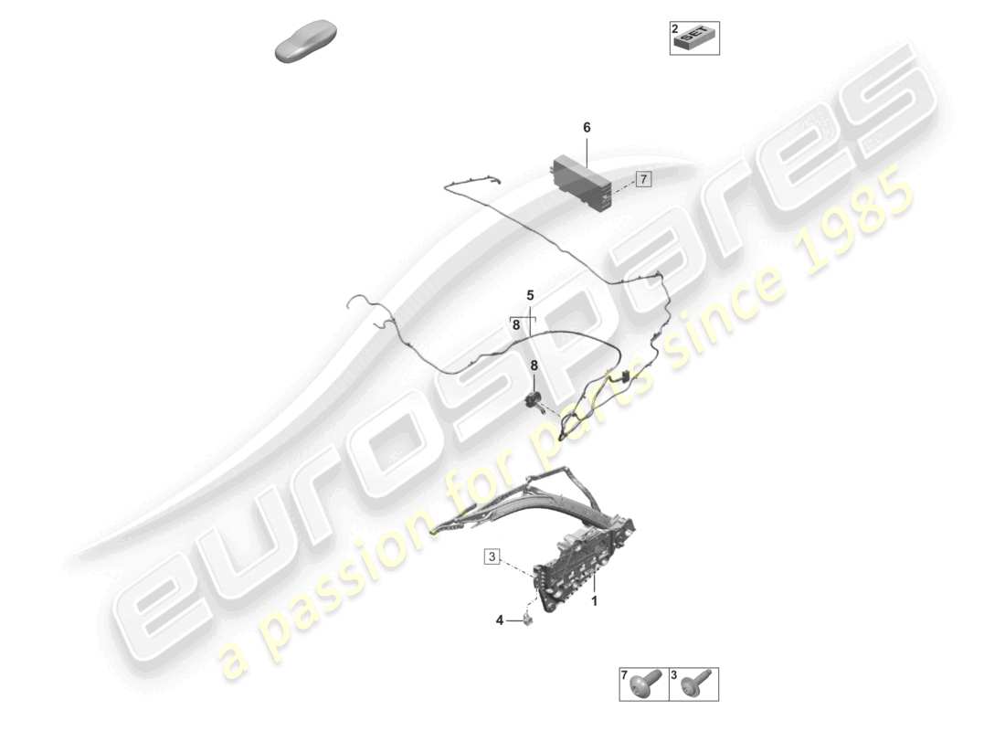 part diagram containing part number 992871032