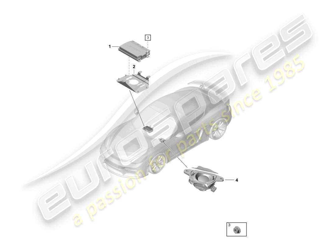 part diagram containing part number 99164556501