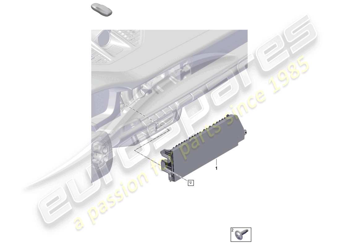 part diagram containing part number 992919597aj