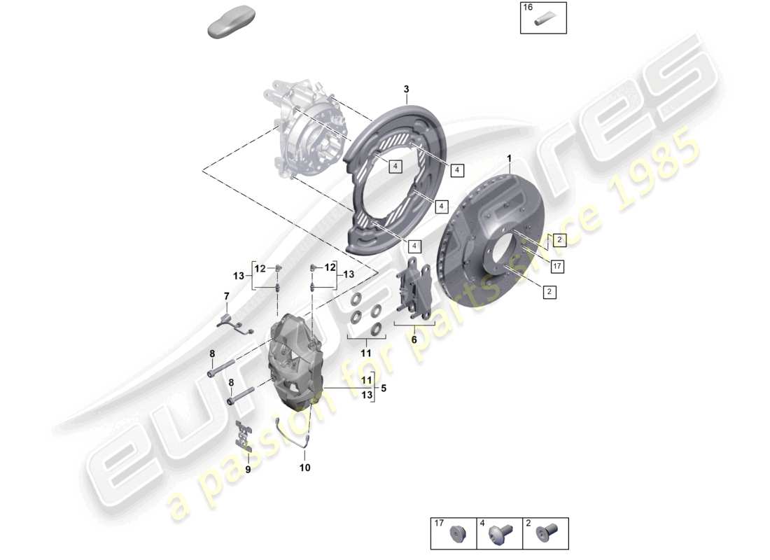 part diagram containing part number 9y0615602r