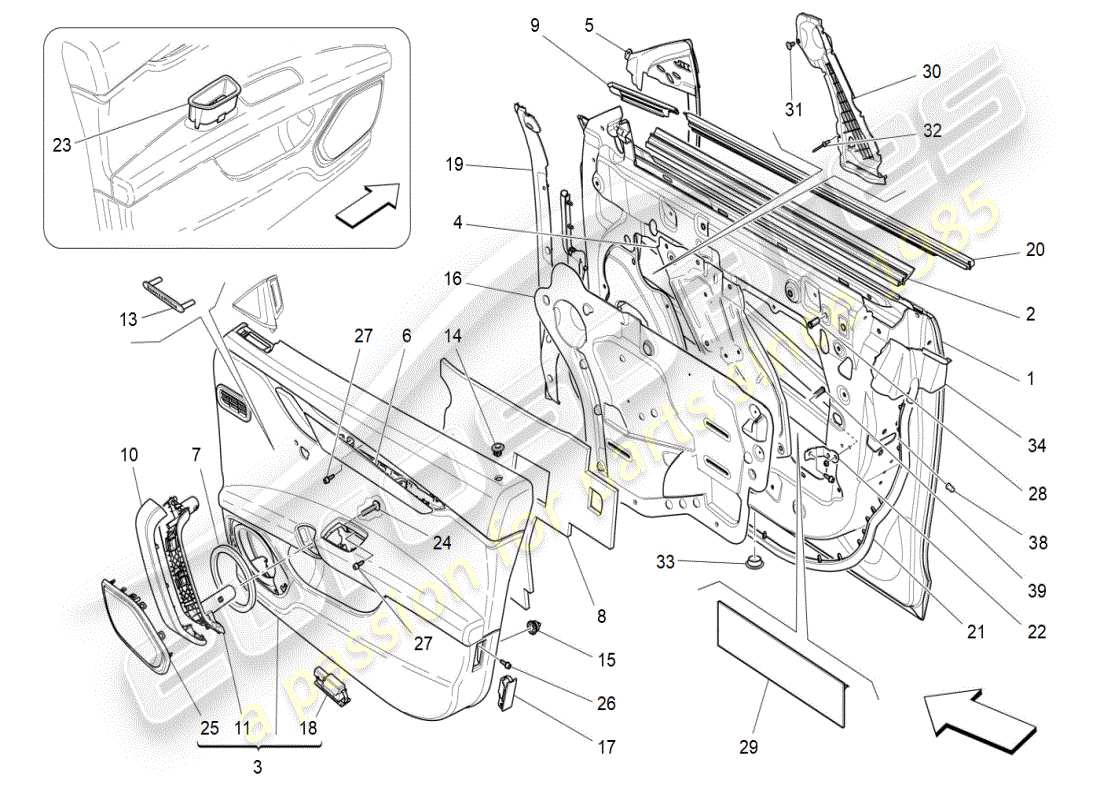 part diagram containing part number cc-815/f