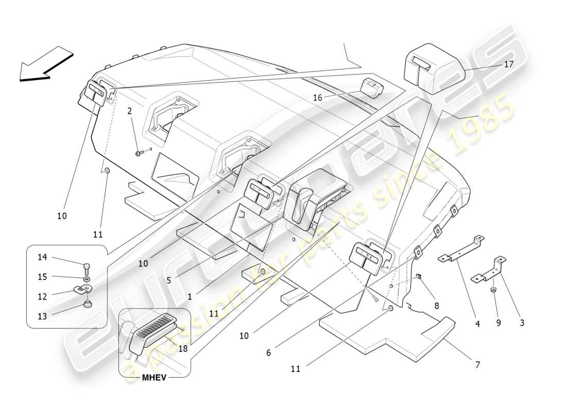 part diagram containing part number 670017491