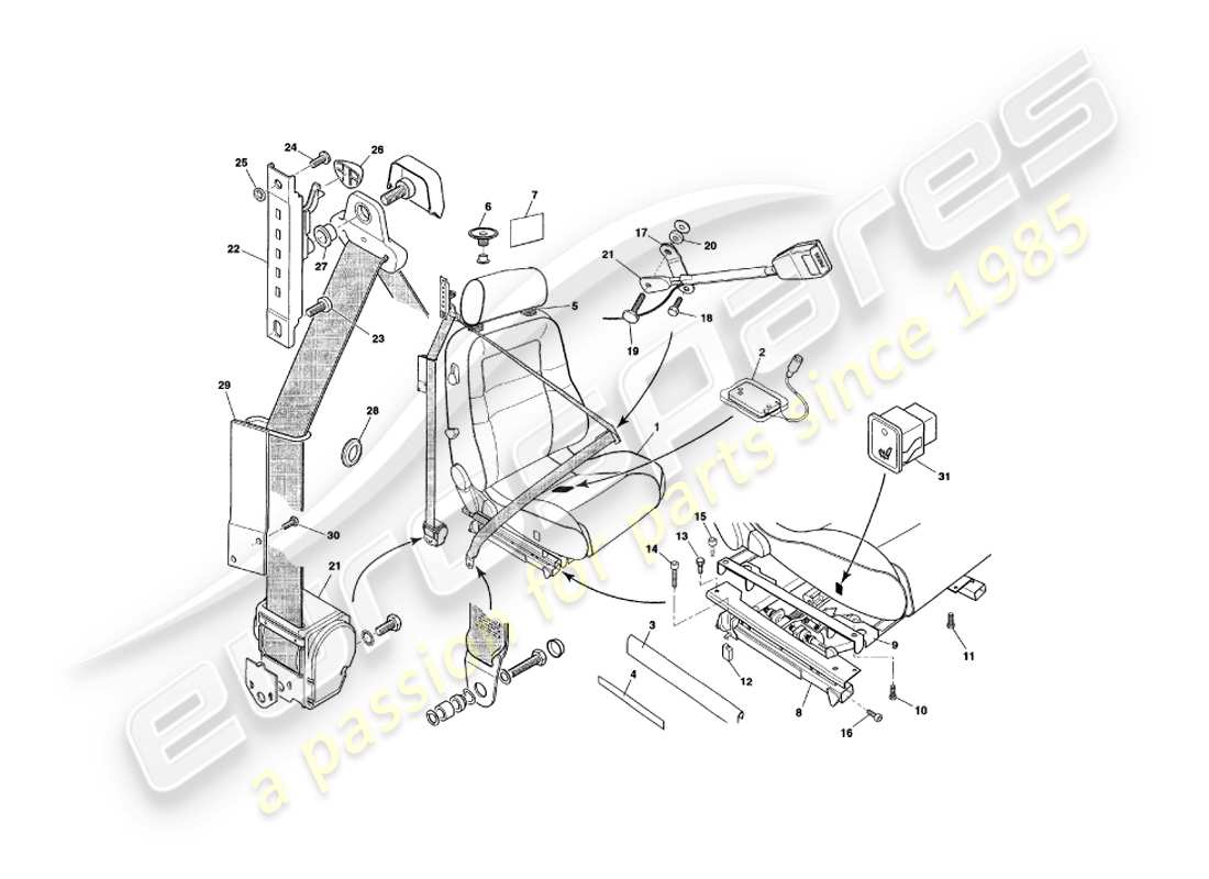 part diagram containing part number 694134