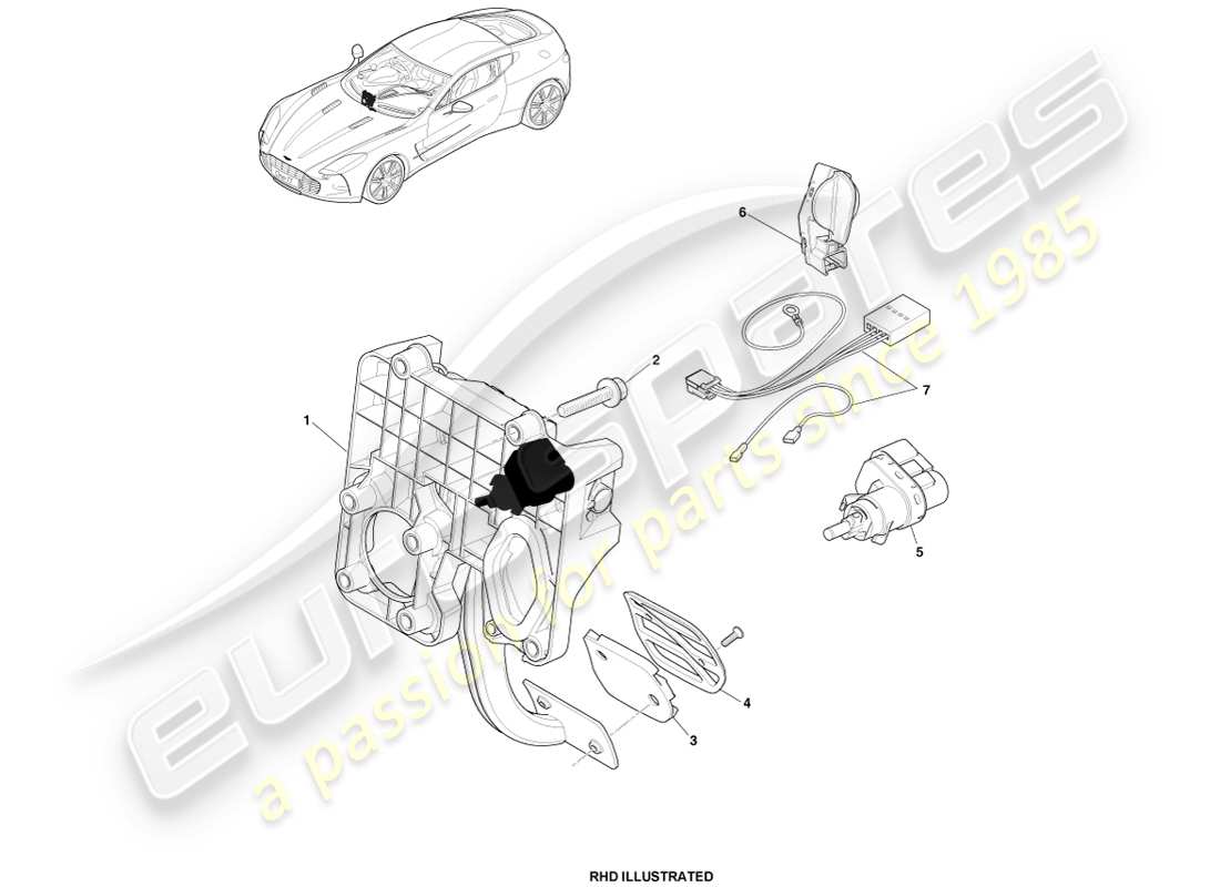 part diagram containing part number 12023-14-6536-ac