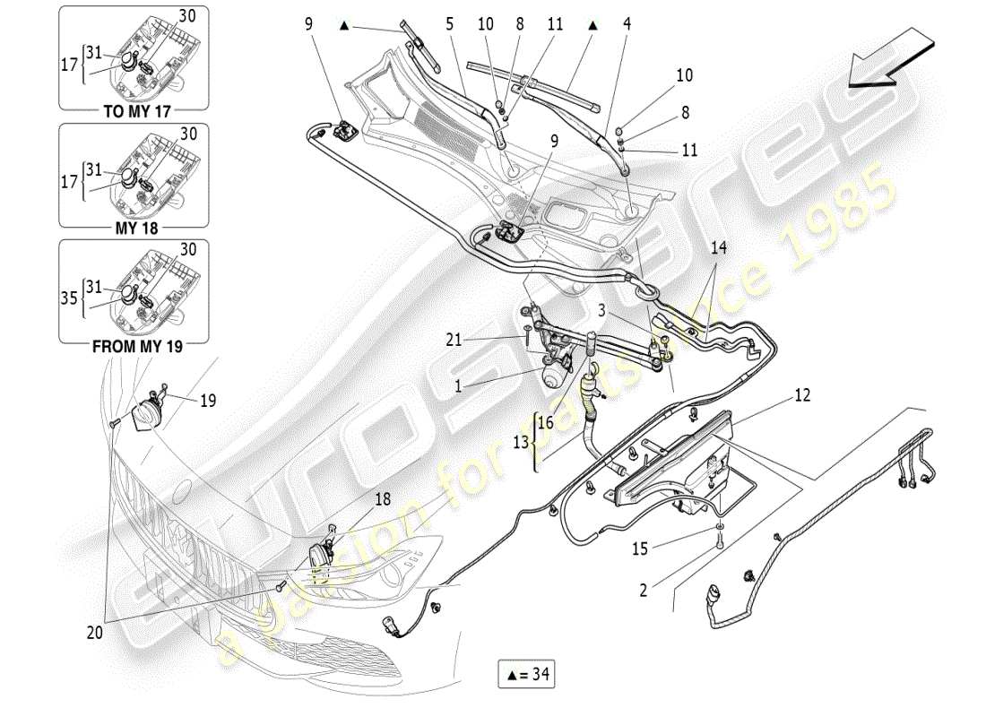 part diagram containing part number 673016771