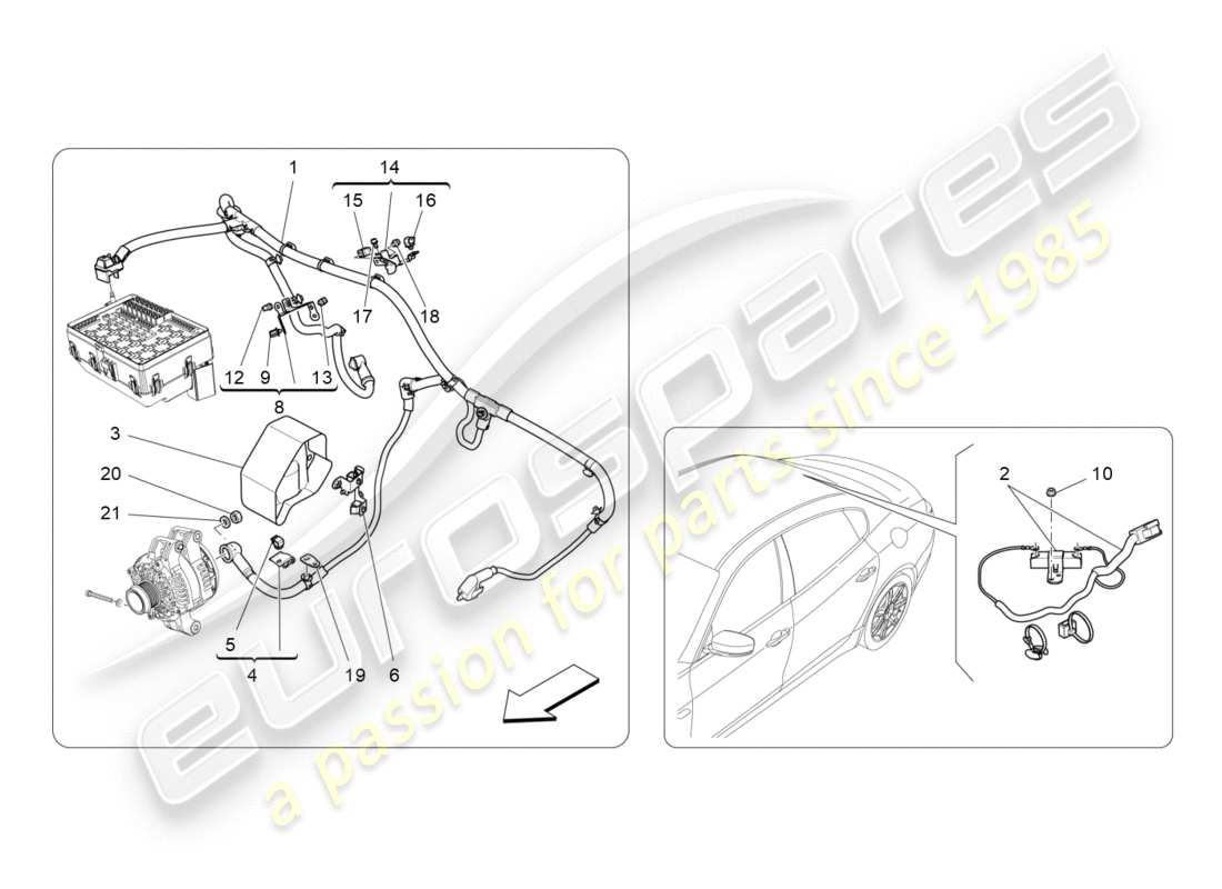 part diagram containing part number 292125