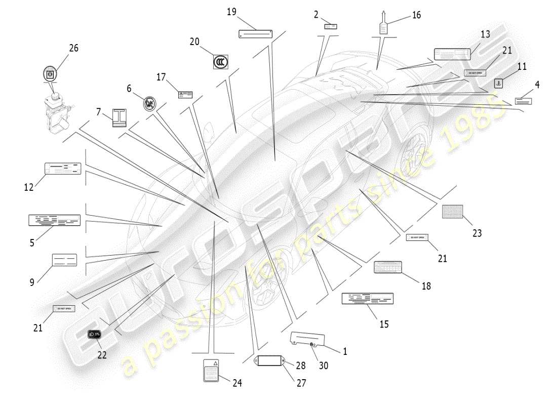 part diagram containing part number 670308232