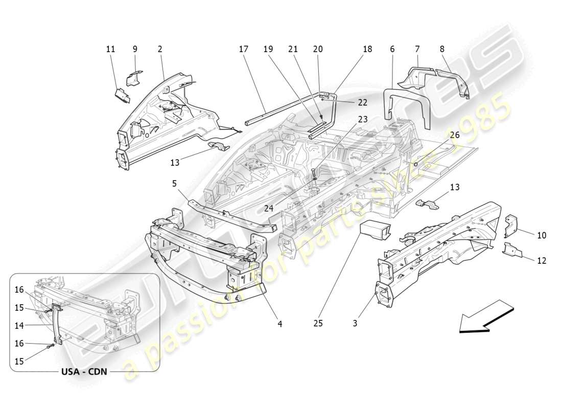 part diagram containing part number 82702200