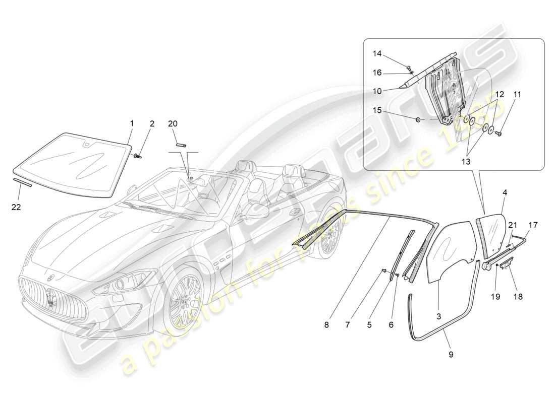 part diagram containing part number 84132300