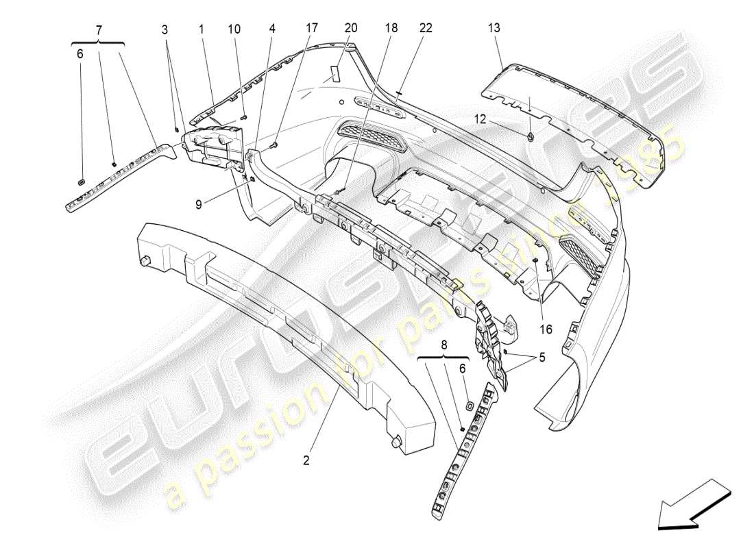 part diagram containing part number 670101077