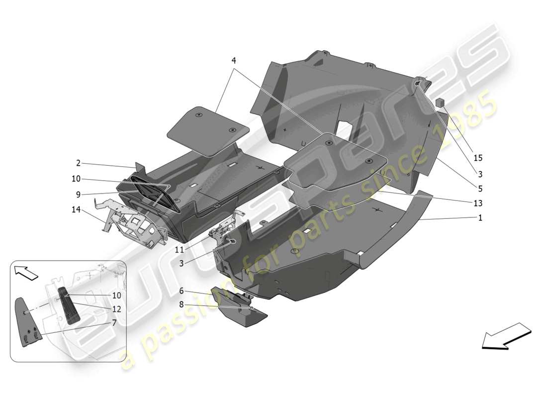 part diagram containing part number 670161621
