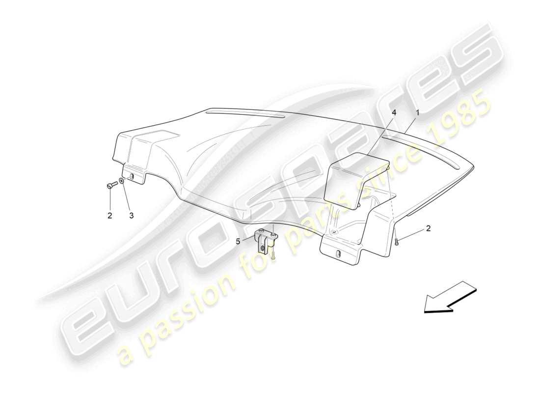 part diagram containing part number 83501024