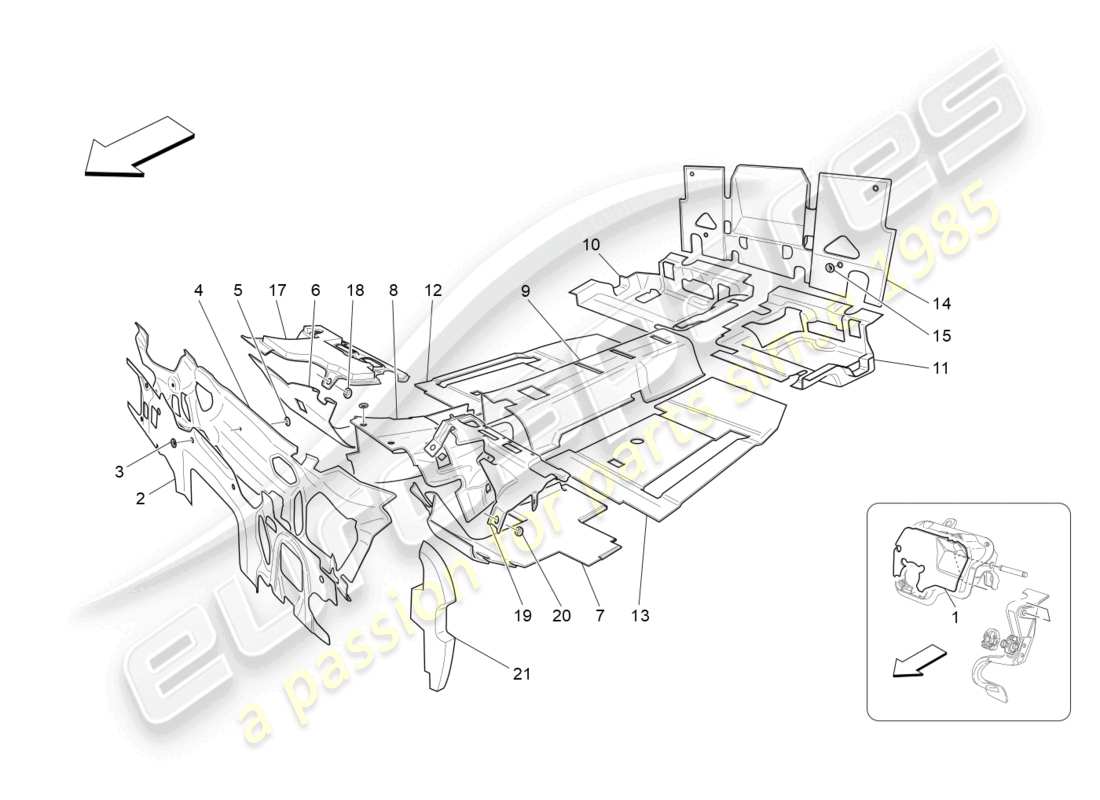 part diagram containing part number 82172600