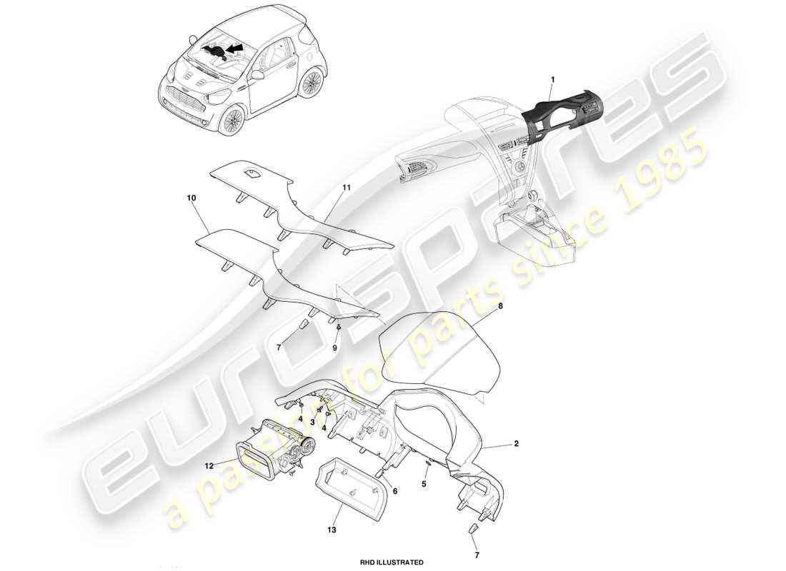 part diagram containing part number ay2y-046b30-aa
