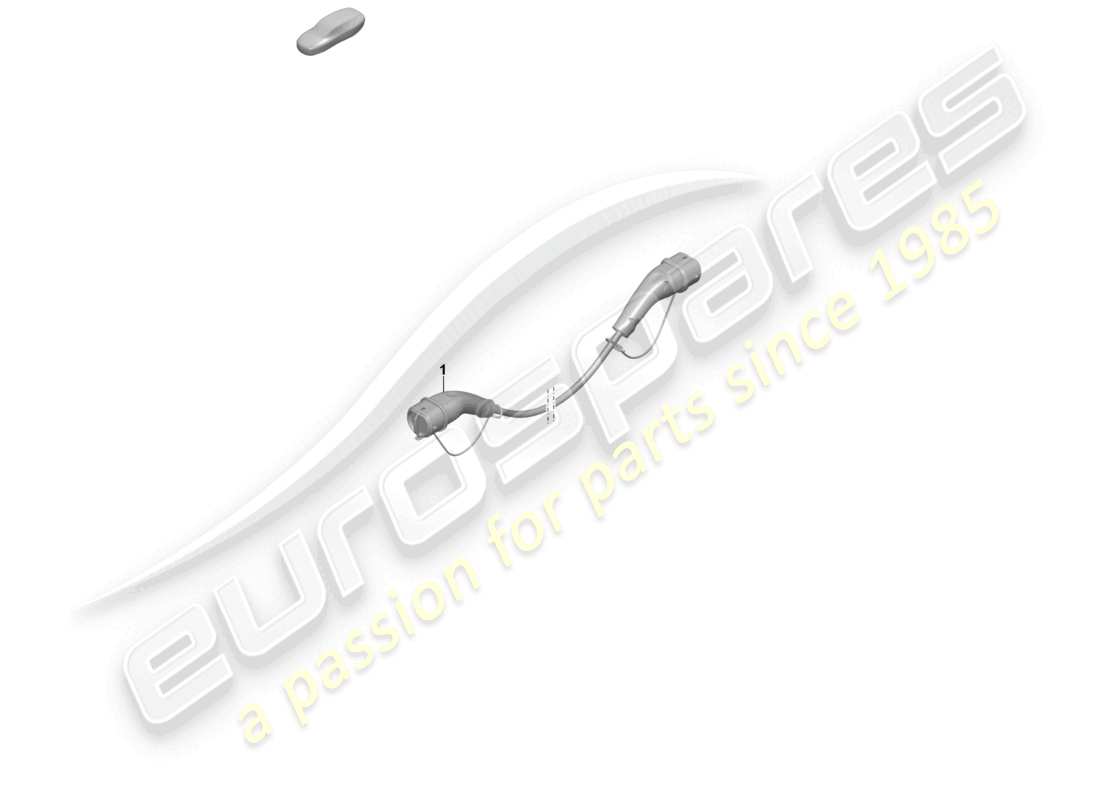 porsche 2025 (panamera 976) charge cable for public charging station part diagram